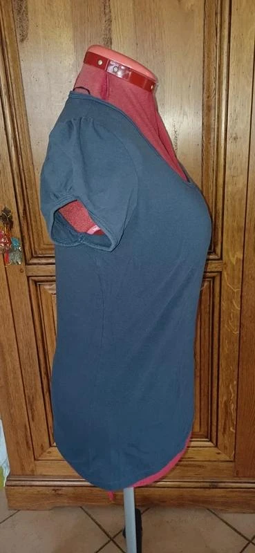 Camiseta azul marino marca Kwoman talla 46 – photo 4